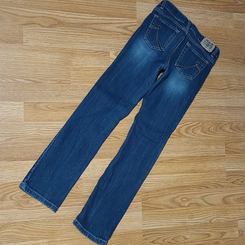 Children's Place Straigh Stretch Jeans Girls Sz 10 - Picture 3 of 4